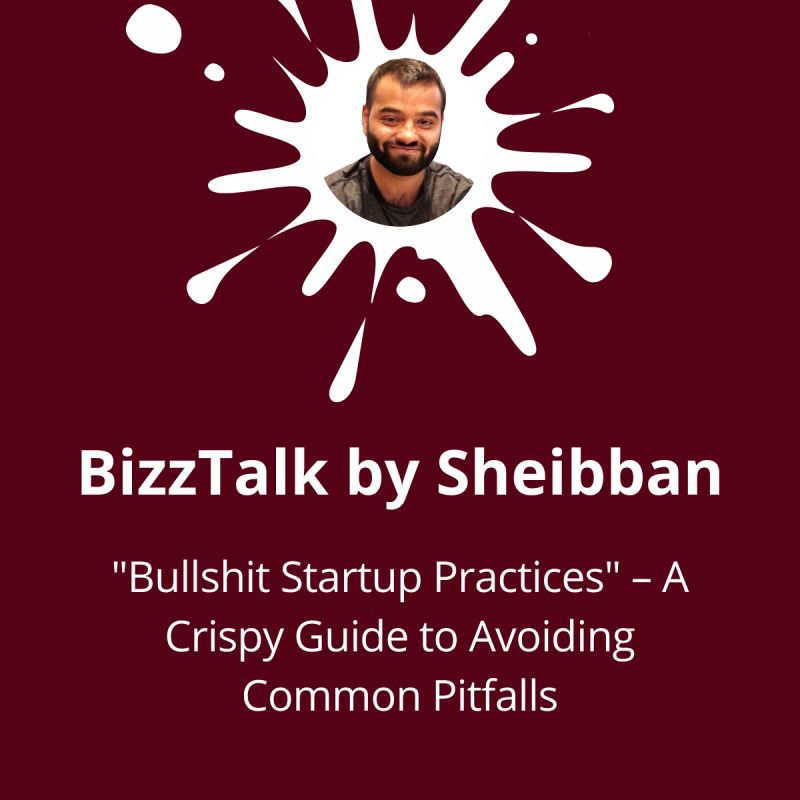 "Bullshit Startup Practices" – A Crispy Guide to Avoiding Common PitfallsAre you tired of hearing buzzwords and empty promises from startup founders? Look no further! This post will guide you through the most common bullshit startup practices and how to avoid them.Here are some highlights:1. Hyping up your product without any substance – Don't overpromise and underdeliver. Instead, focus on providing real value to your customers.2. Using vanity metrics to measure success – Likes and downloads don't mean anything if they don't translate into revenue or customer satisfaction.3. Ignoring feedback from customers and employees – Your team and customers are your best source of feedback. Listen to them and incorporate their suggestions into your strategy.4. Failing to prioritize diversity and inclusion – A diverse team leads to better ideas and more opportunities. Don't let your company become a homogenous echo chamber.5. Fostering a toxic work environment – Treat your employees with respect and kindness. A positive work culture will lead to better results and happier employees.Don't fall for the bullshit. Build a successful startup with integrity and authenticity.#startup #entrepreneurship #business #founders #innovation #authenticity