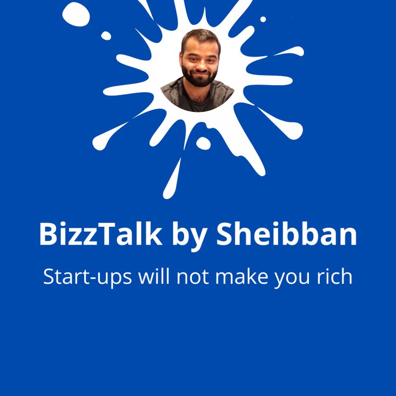 Start-ups will not make you richAre you thinking of joining a start-up with the hopes of getting rich? You might want to think again. Here are some things to consider:1. Start-ups are a high-risk investment with a low success rate. Most start-ups fail and even if the company is successful, employees may not see any significant financial gain.2. If you really want to make money, consider working for an established company where you can build your skills and climb the corporate ladder.3. If you are set on joining a start-up, make sure you do your research and choose a company with a solid business plan and experienced leadership.4. Remember that there is more to a job than just money. Consider factors like company culture, work-life balance, and job satisfaction when making your decision.#startups #careeradvice #jobsearch #business
